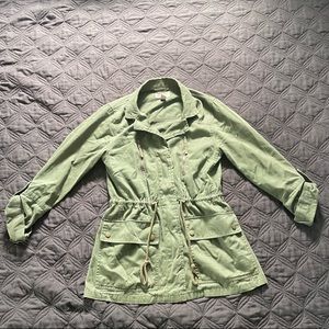 Medium Army Green Utility Jacket